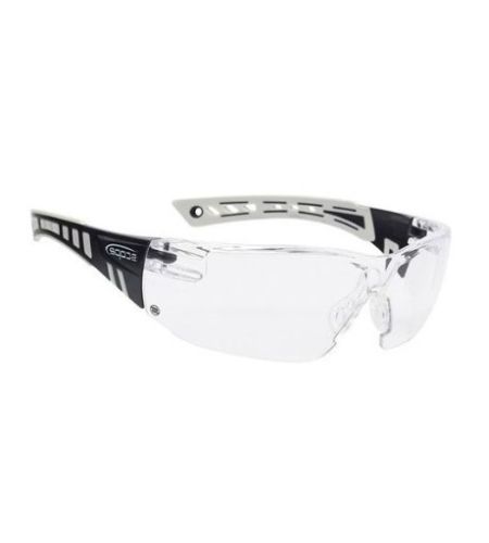 360wc Scope Speed White/navy Blue Frame Titanium Af/as Clear Lens  