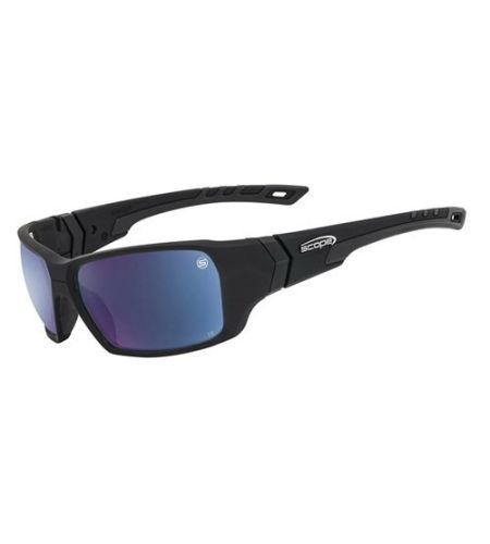 840-bm Scope Ranger Frozen Black Frame Blue Mirror Lens  