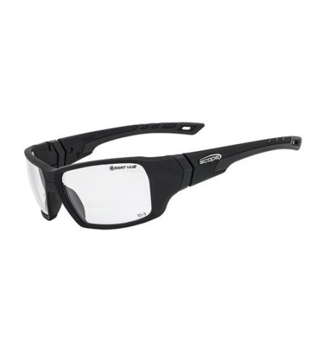 840sv Scope Ranger Frozen Black Frame Smart Vue (photochromic) Lens  