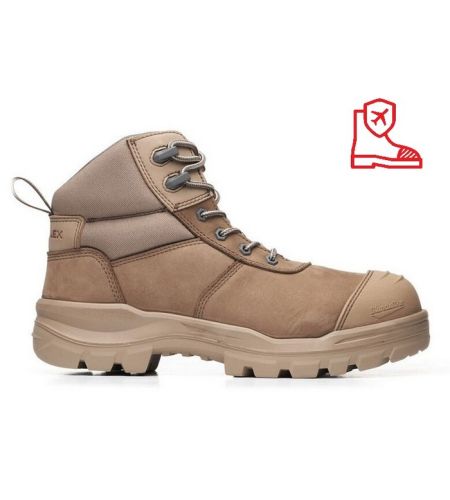 8553 Blundstone Rotoflex Stone Water-resistant Nubuck 135mm Safety Boot