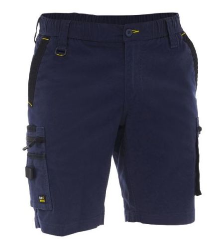 BISLEY Flex & Move Elastic Waist Cargo Short