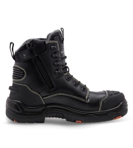 KINGGEE Onyx 6inch Pr Zip Safety Boots