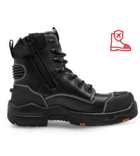 KINGGEE Onyx 6cz Eh Womens  Zip Safety Boot