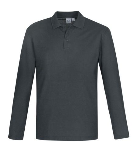 Mens Crew Polo Long Sleeve