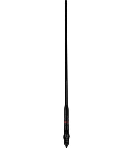 Gme 1200mm Heavy Duty Fibreglass Radome Antenna, As004b Spring (6.6dbi Gain) - Black