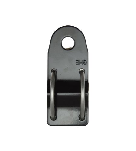 Gme 3mm Bull Bar Bracket With "u" Bolts - Black