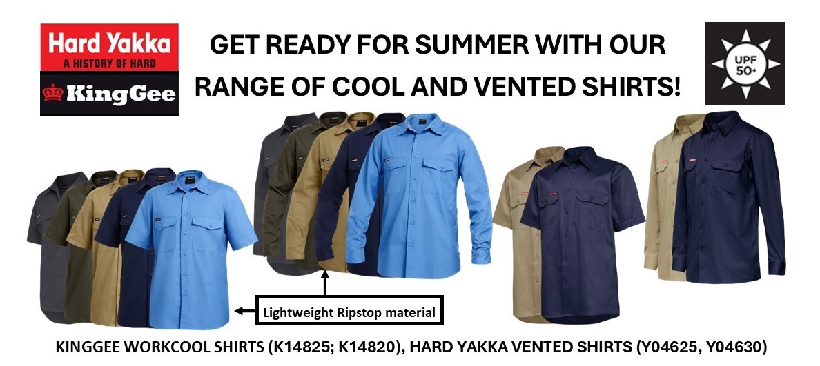 summer shirts (kingee yakka)